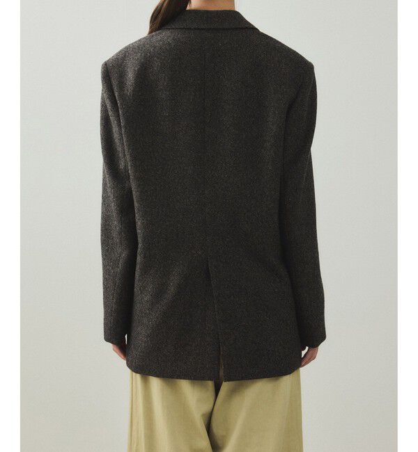 ADAM ET ROPE'「【EMOELLE】ウールネップテーラードジャケット」|テーラードジャケット|