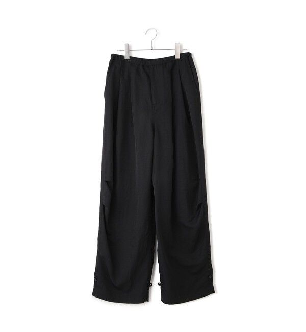 ADAM ET ROPE'「2WAYヘムパラシュートパンツ」|チノ|