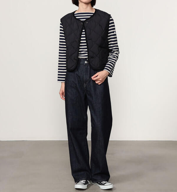 GYMPHLEX「Gymphlex | ナイロンタフタ キルトダウンショートベスト SOLID WOMEN」|その他|