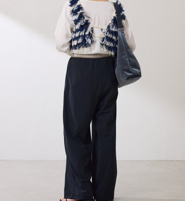  「クロップドニットベスト」|ニット・セーター|