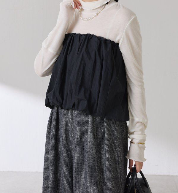  「ウール混シアータートル」|Tシャツ・カットソー|