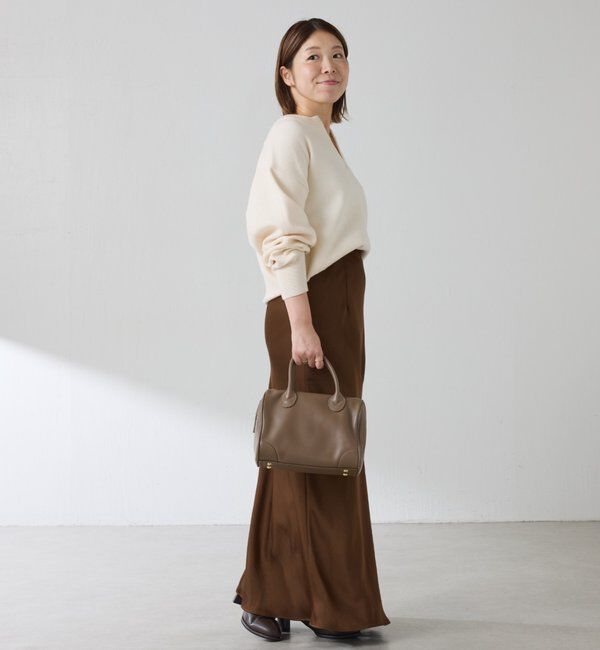  「【IDE監修大きめサイズ/WEB限定リバイバル】サテンマーメイドスカート」|スカート|