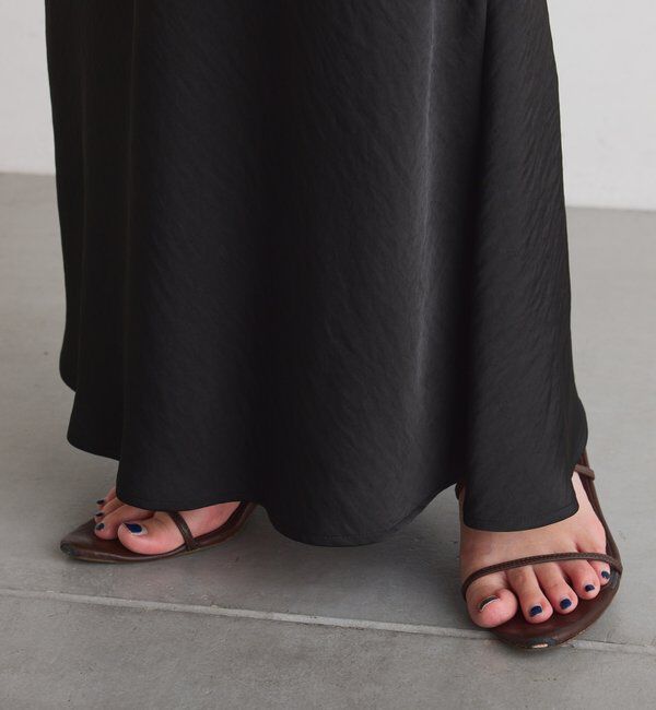  「【IDE監修大きめサイズ/WEB限定リバイバル】サテンマーメイドスカート」|スカート|