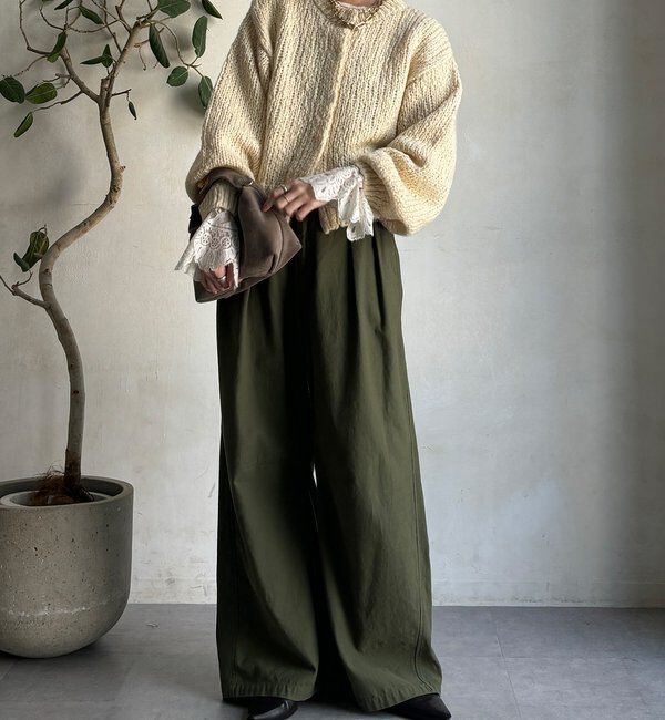  「ローゲージニットカーディガン」|カーディガン|