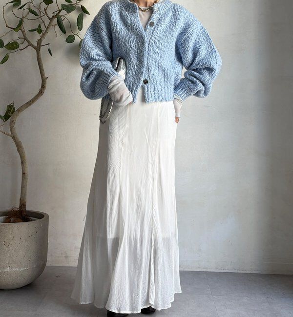  「ローゲージニットカーディガン」|カーディガン|