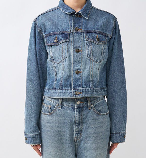  「【MONN.:.(モン)】ショートデニムジャケット」|その他|