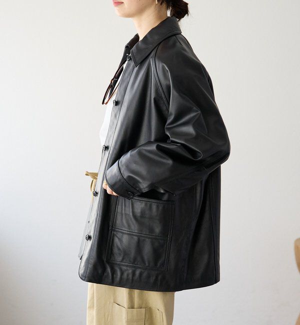  「【MONN.:.(モン)】レザージャケット」|その他|