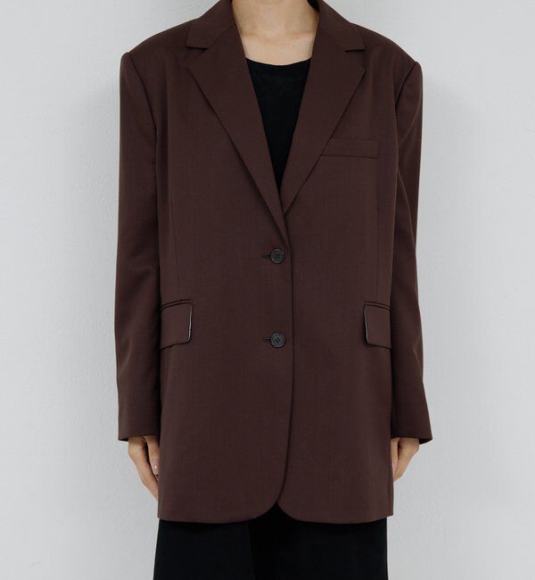  「【HERITANOVUM】【スリーピース対応】ウーステッドウールジャケット」|テーラードジャケット|