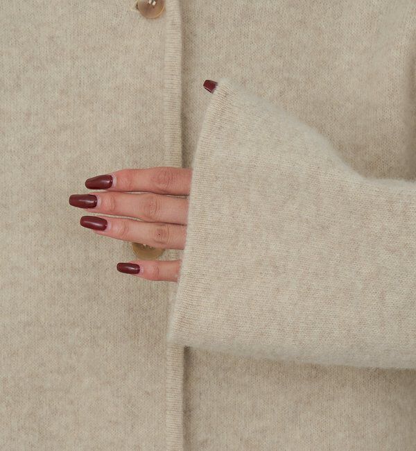  「【HERITANOVUM】ニットフーディコート」|その他|