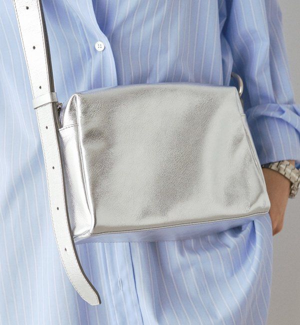  「レザースクエアショルダーバッグ」|ショルダー・メッセンジャー|