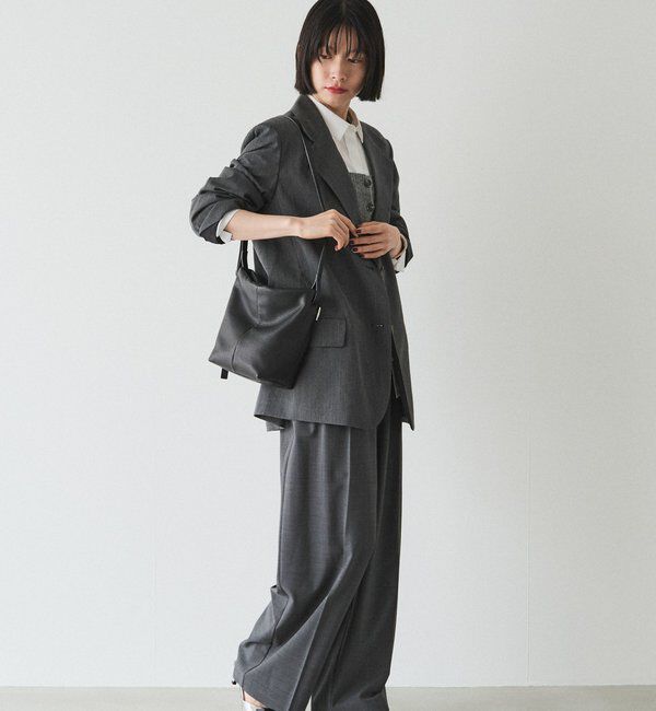  「【再値下げ】レザーミニショルダーバッグ」|ショルダー・メッセンジャー|