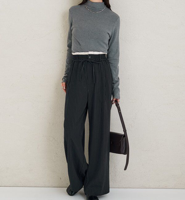  「ハイネックロンT」|Tシャツ・カットソー|