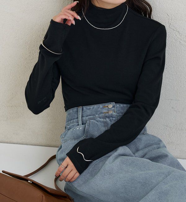  「ハイネックロンT」|Tシャツ・カットソー|