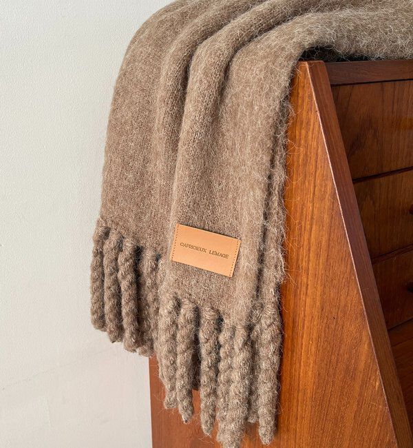  「モヘア起毛マフラー」|マフラー|