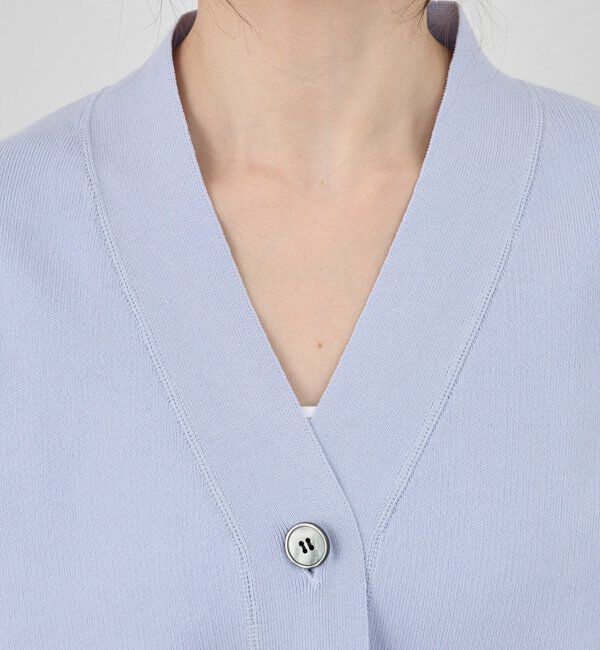  「コットンスムースカーディガン」|カーディガン|