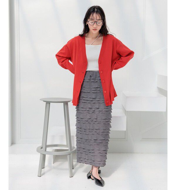 LOWRYS FARM「スタイルUPカップアシメキャミ」|シャツ・ブラウス|