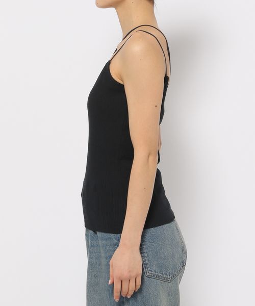 LOWRYS FARM「スタイルUPカップアシメキャミ」|シャツ・ブラウス|