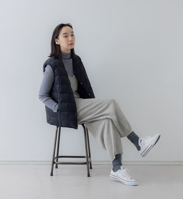 collex「ナチュラルファインヤーンニットコンビネゾン」|オールインワン|