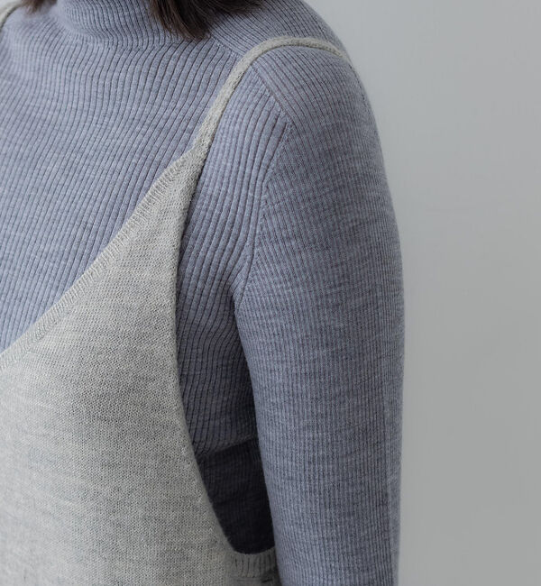 collex「ナチュラルファインヤーンニットコンビネゾン」|オールインワン|