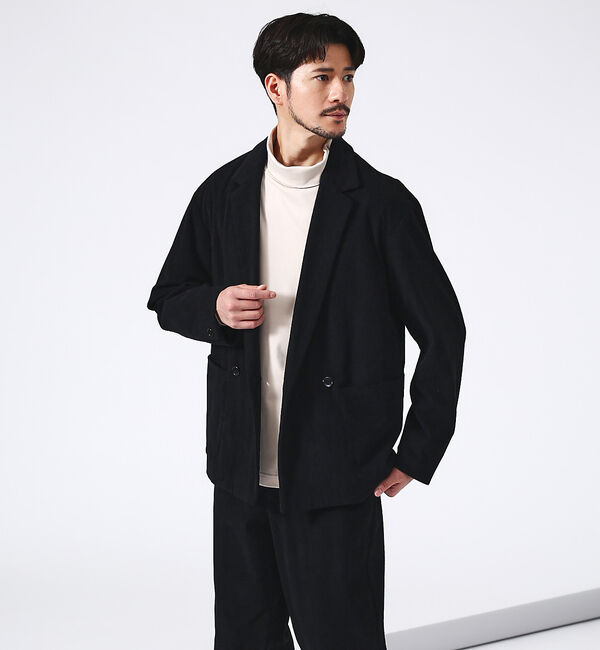 ABAHOUSE「【フロントスリット】タートルネック 長袖Tシャツ」|Tシャツ・カットソー|