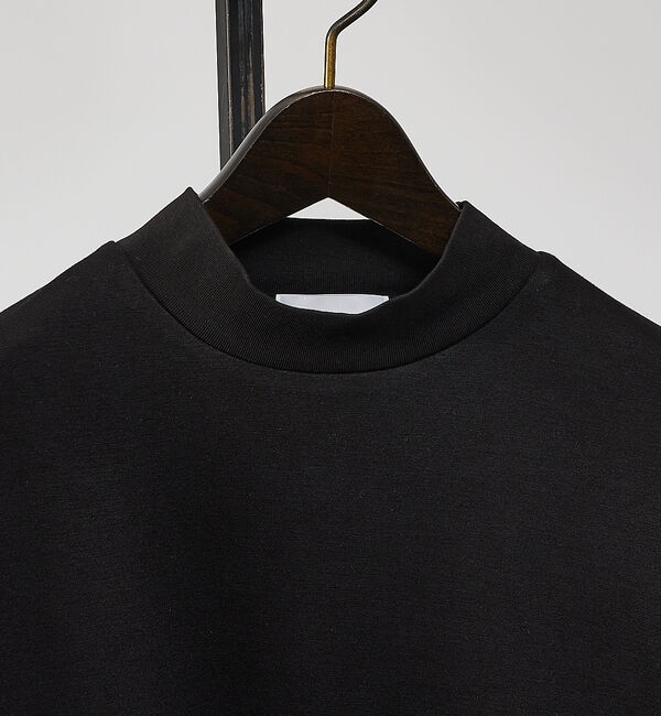 ABAHOUSE「【シルキータッチ】ライトダンボールモックネック ロンT」|Tシャツ・カットソー|