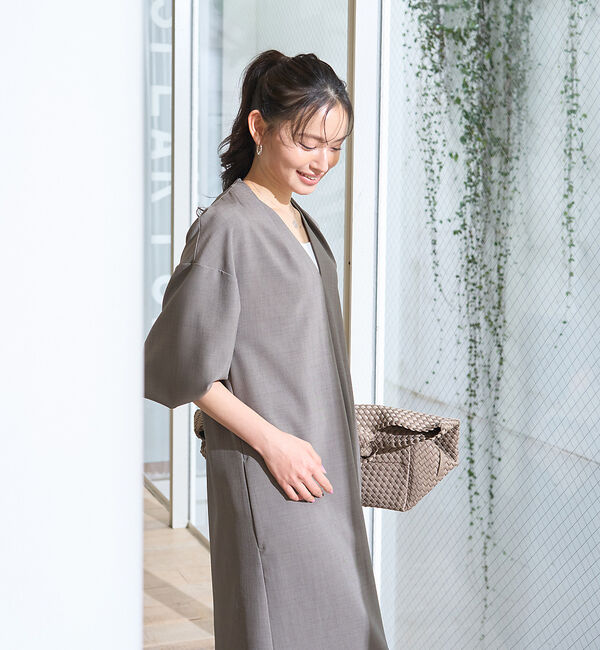 Rouge vif「【セットアップ対応】タックリラックスワンピース」|ワンピース|