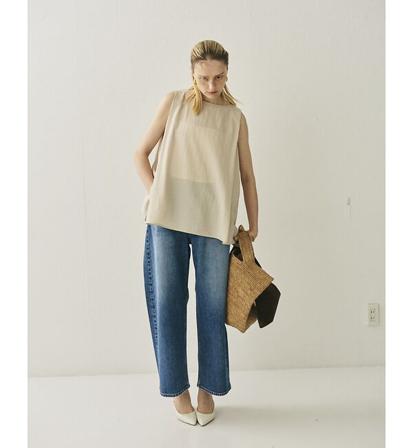 Rouge vif「前後2WAYノースリパールブラウス」|シャツ・ブラウス|