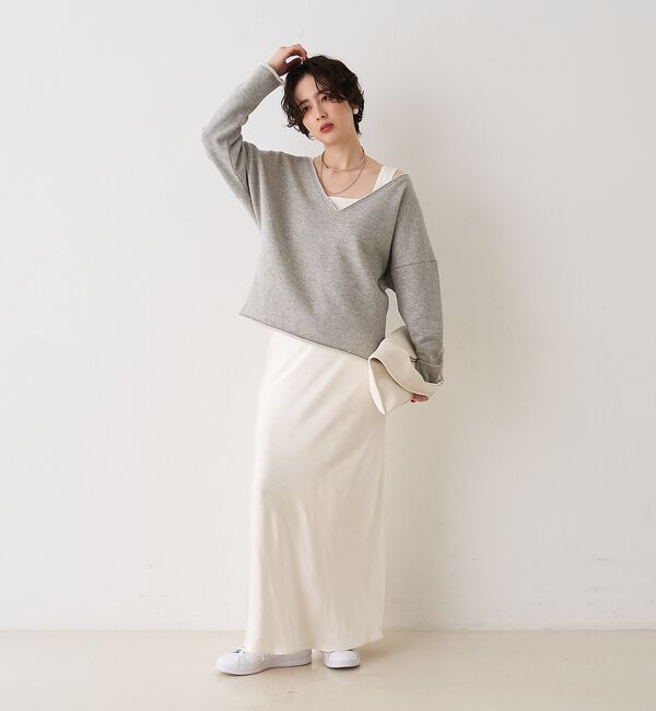 Rouge vif「【CHIMERE/シメール】レザーワイドワンハンドル【予約】」|ハンドバッグ|