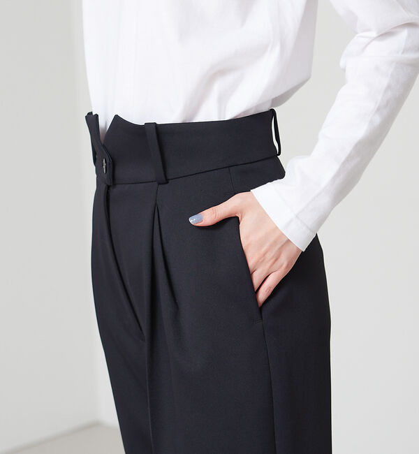 qualite「ダブルタックテーパードパンツ」|その他|