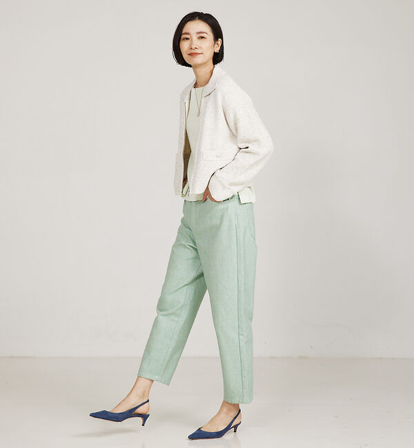 qualite「コットンシャンブレーパンツ」|デニム|