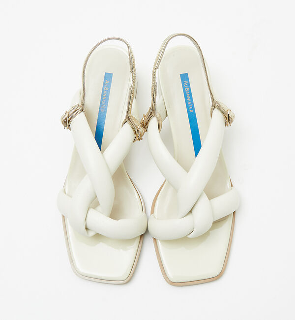 AU BANNISTER「【2WAY】パフィーベルトサンダル」|サンダル|