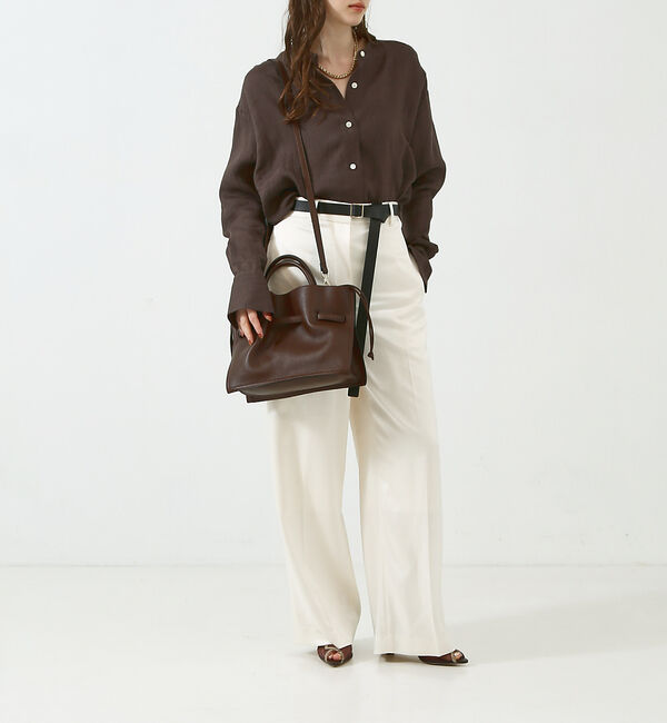 LOWELL things「Swell/2WAYギャザーオープントートBAG mini」|ショルダー・メッセンジャー|