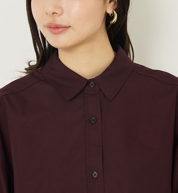 abahouse mavie「メンズライクオーバーシャツ」|シャツ・ブラウス|