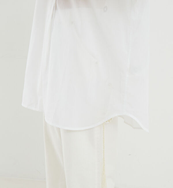 The Store by C' 「【TOTEME】Stand Collar Shirt／スタンドカラーシャツ」|シャツ・ブラウス|