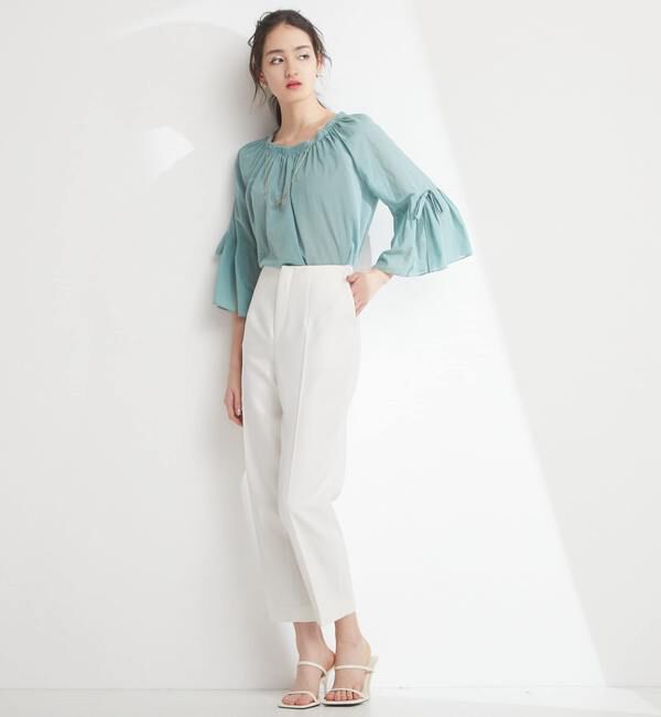 TIARA「テーパードパンツ」|スラックス|