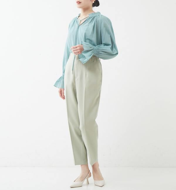 TIARA「テーパードパンツ」|スラックス|