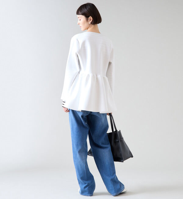 TIARA「ペプラムカーディガン」|カーディガン|