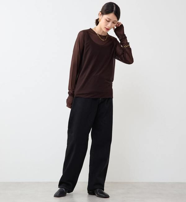 Soffitto「シアークルーネックプルオーバー」|Tシャツ・カットソー|