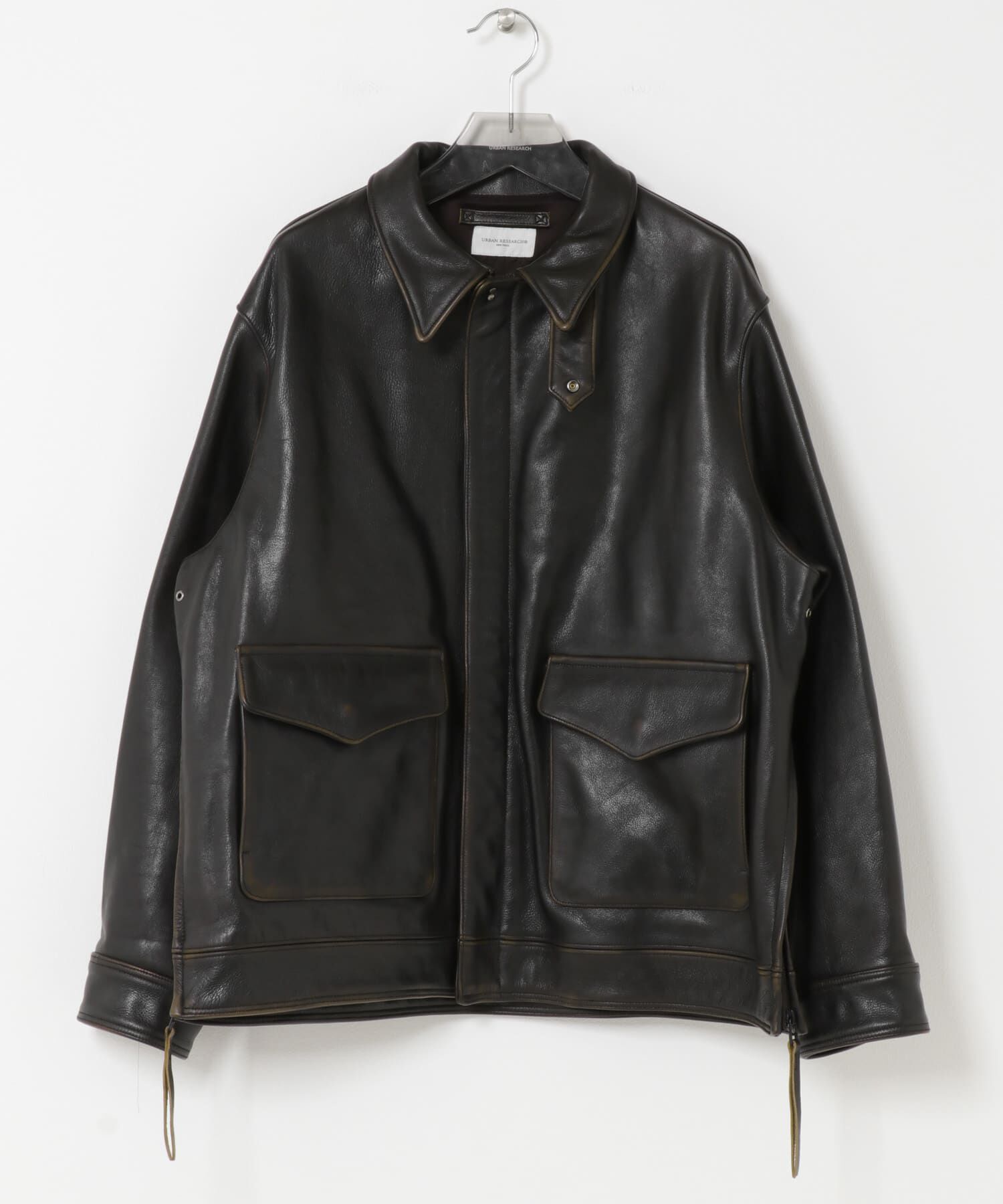 URBAN RESEARCH「new basic　COW LEATHER TYPE A-2 JACKET」|その他|