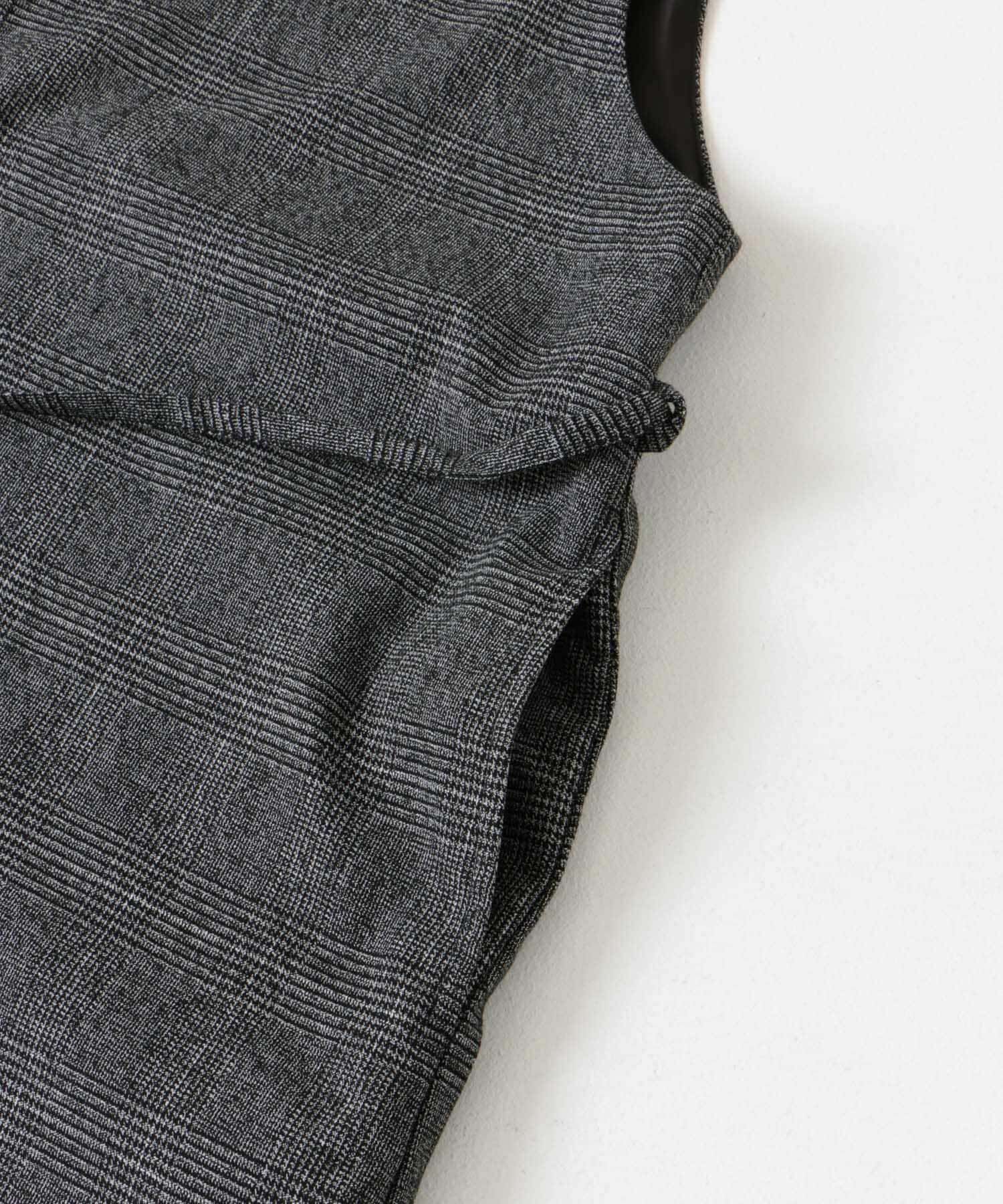 URBAN RESEARCH DOORS「『UR TECH』ツイルフレアジャンパースカート」|ワンピース|