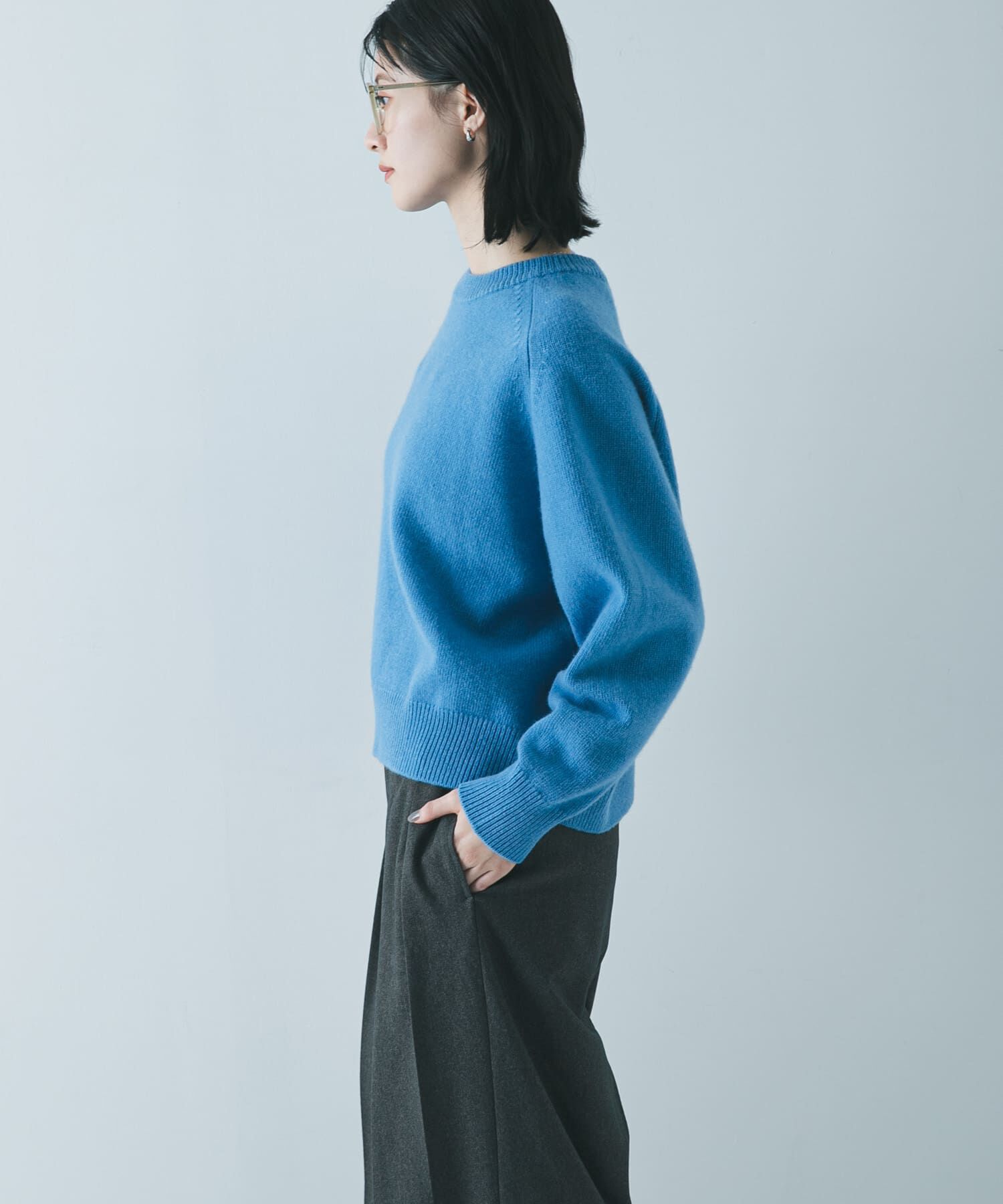 URBAN RESEARCH「ウォッシャブルウールカシミヤニット」|ニット・セーター|