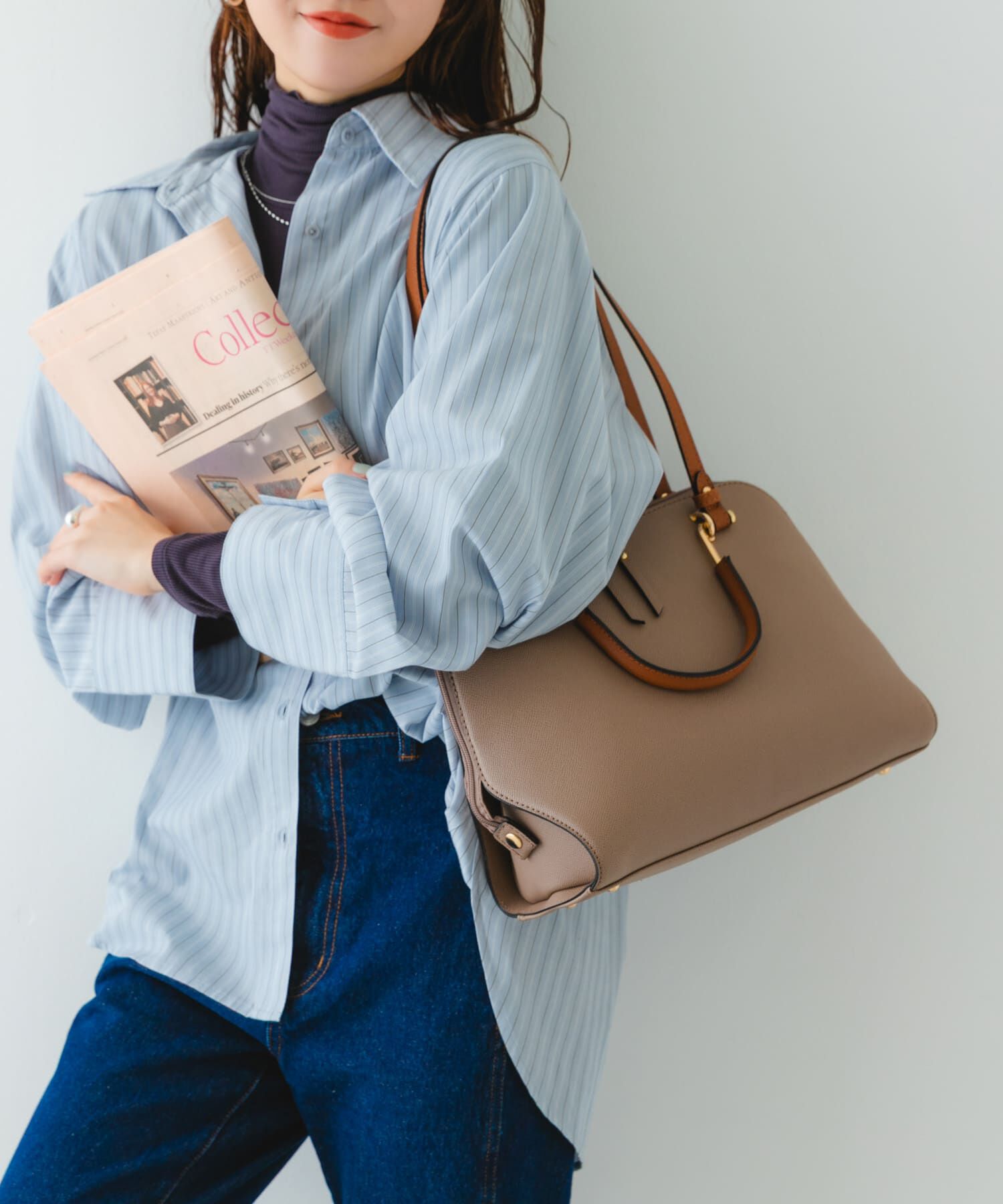 RODE SKO「『インフルエンサーayaさんコラボ』プチ2WAYハンドバッグ」|ハンドバッグ|