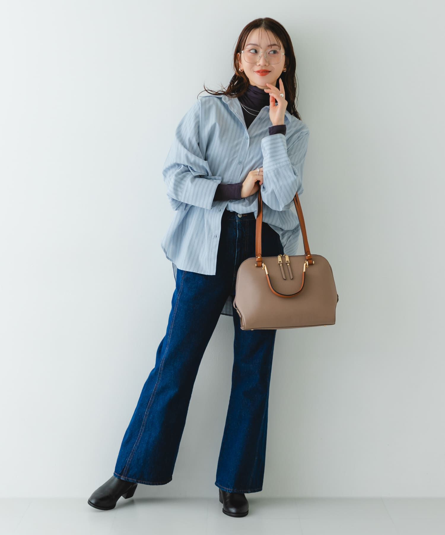 RODE SKO「『インフルエンサーayaさんコラボ』プチ2WAYハンドバッグ」|ハンドバッグ|