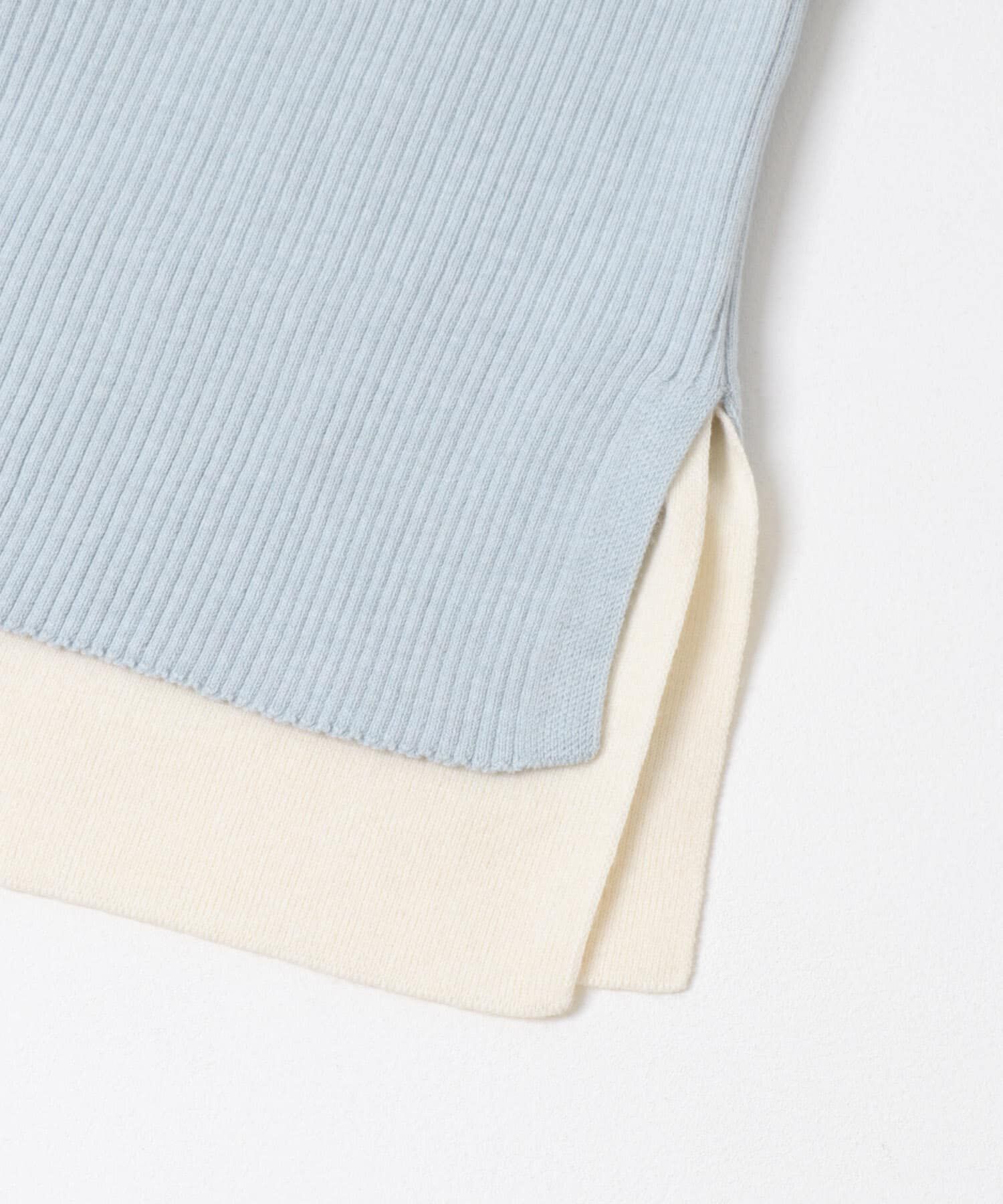  「レイヤードライクヘンリーニット」|ニット・セーター|