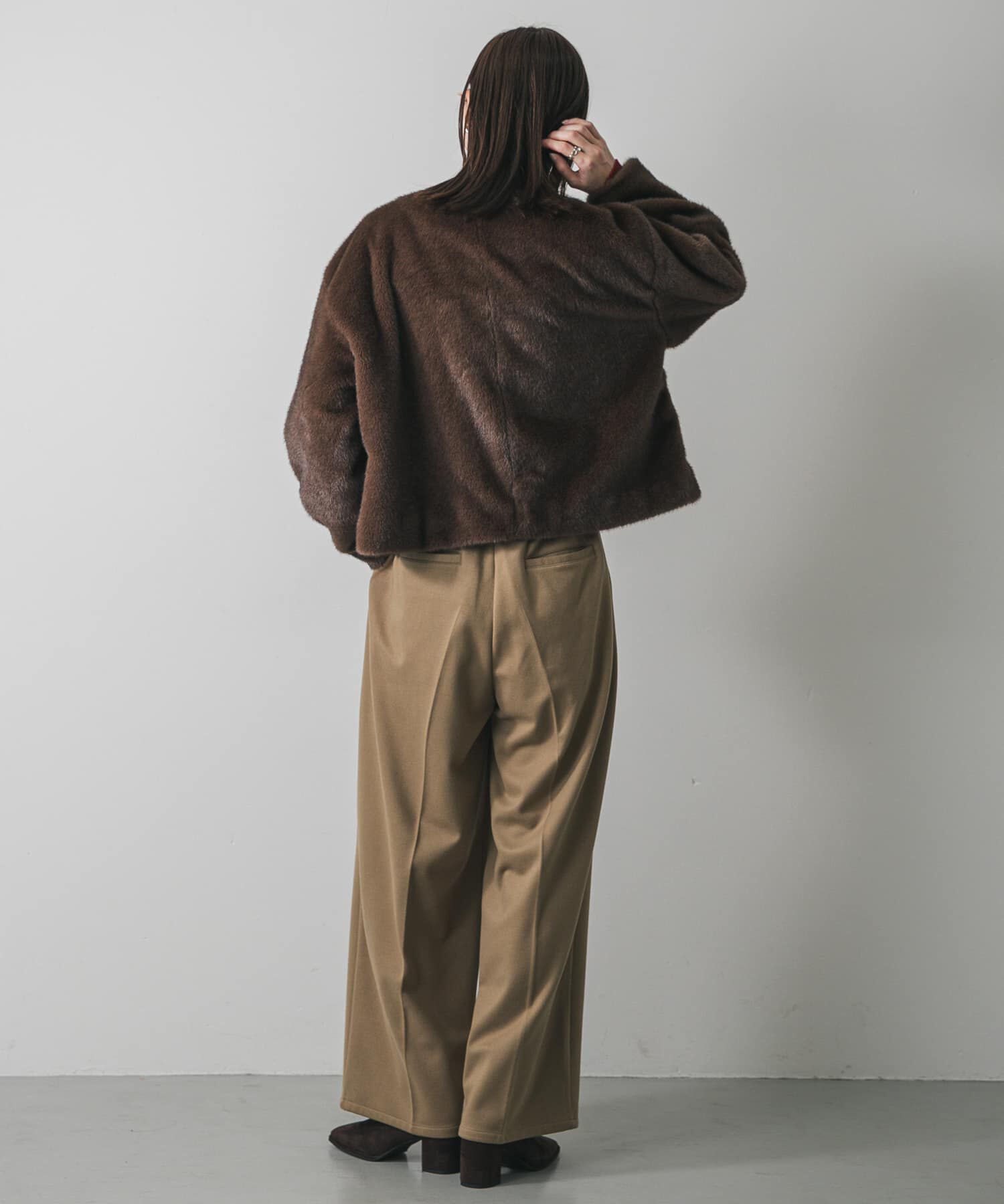 SENSE OF PLACE by URBAN RESEARCH「ファーブルゾン」|ブルゾン・スタジャン|