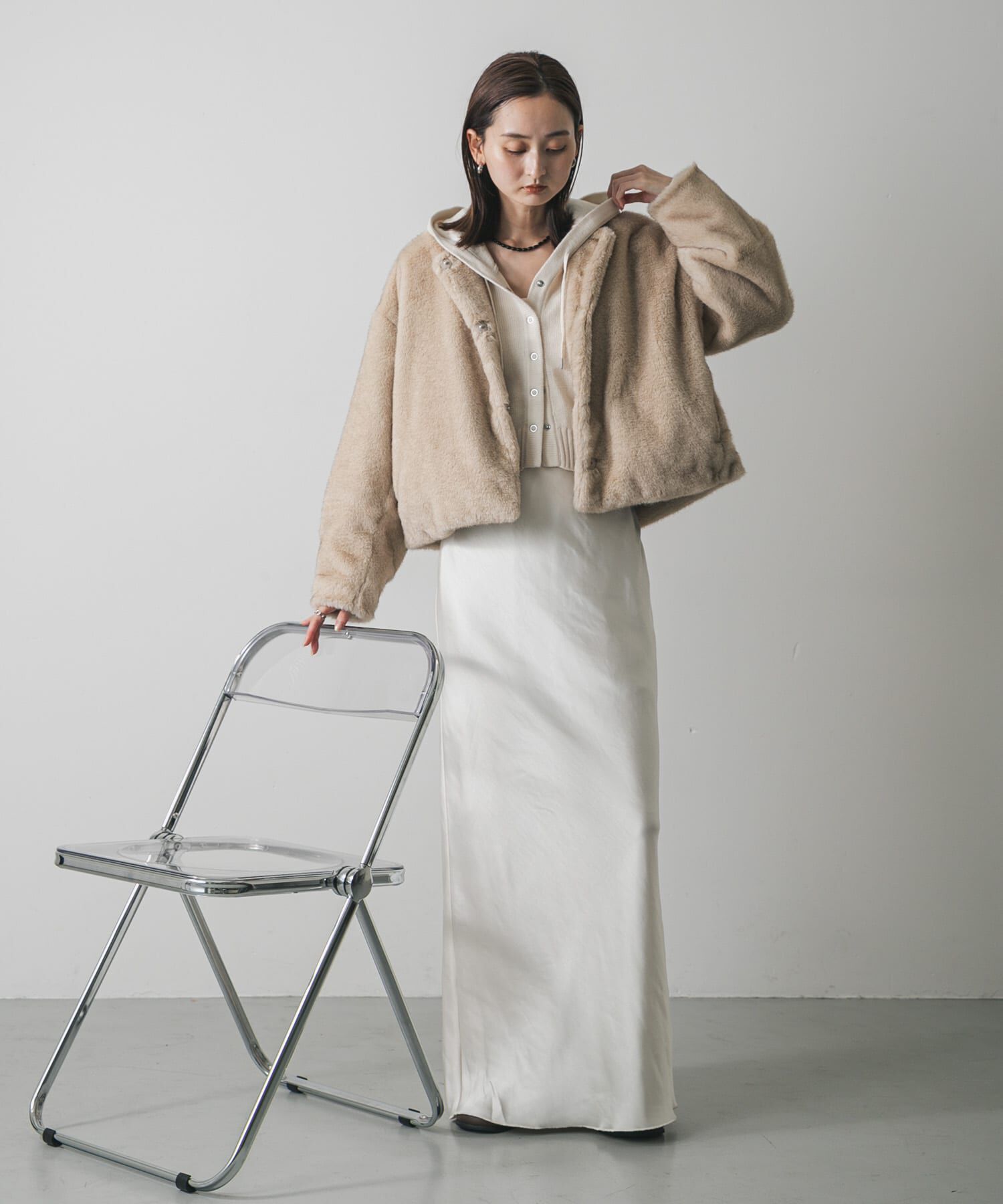 SENSE OF PLACE by URBAN RESEARCH「ファーブルゾン」|ブルゾン・スタジャン|