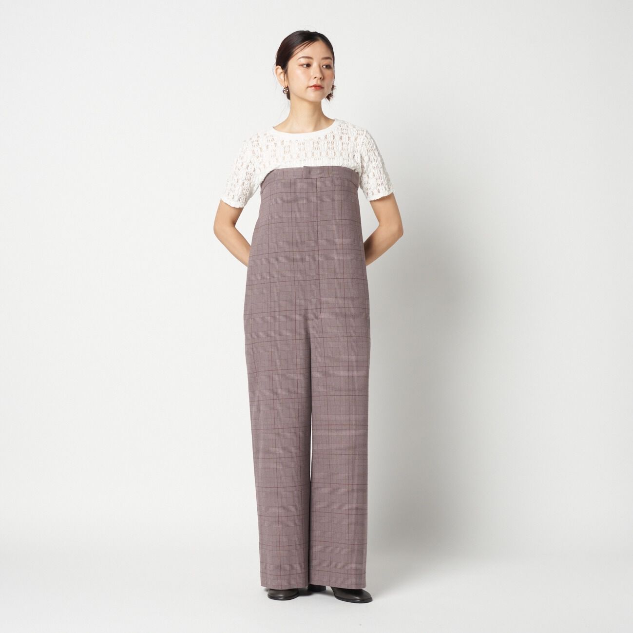 HELIOPOLE「HELIOPOLE JUMP SUITS (BARE TOP)」|チノ|