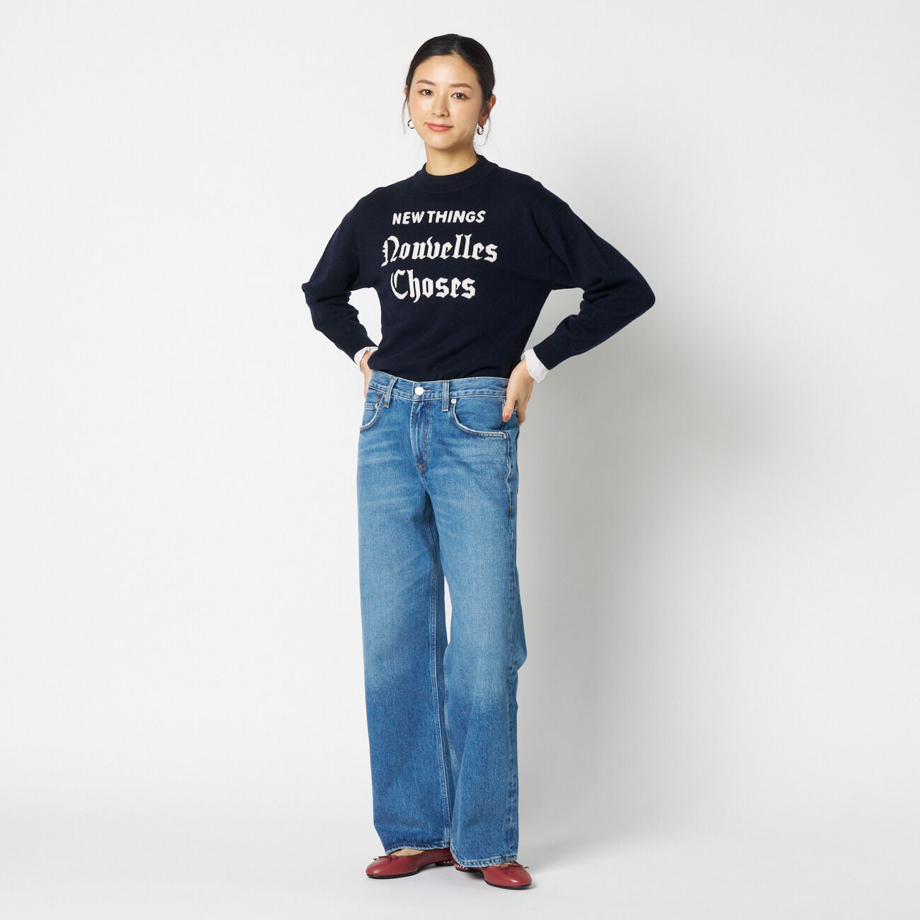  「CITIZENS OF HUMANITY LINDZ LOW RISE EASY STRAIGHT」|チノ|