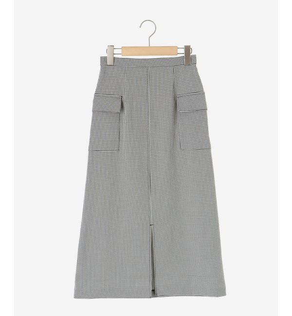 le.coeur blanc「ドライストレッチカーゴスカート」|スカート|