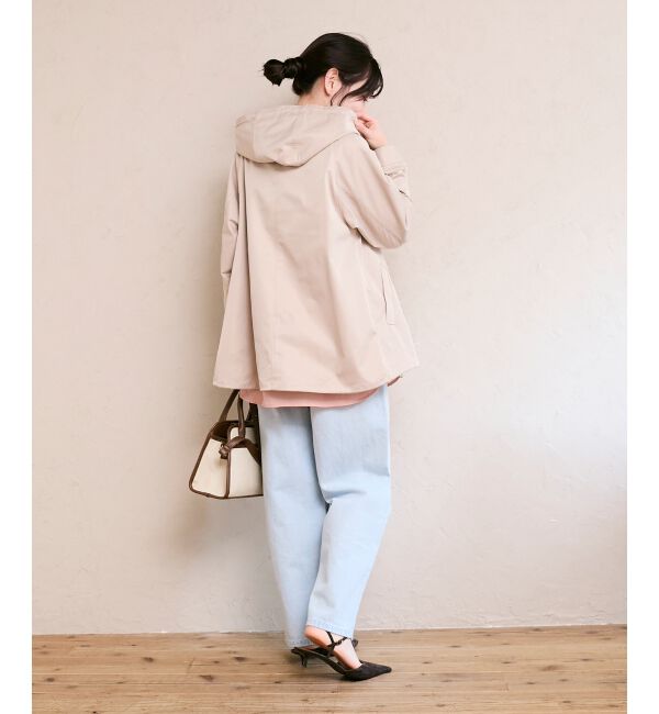  「ツイルストレッチフードブルゾン」|ブルゾン・スタジャン|